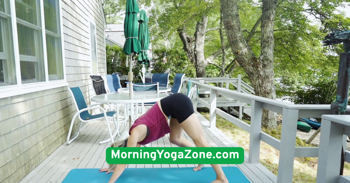 Downward Dog with Gentle Pedal