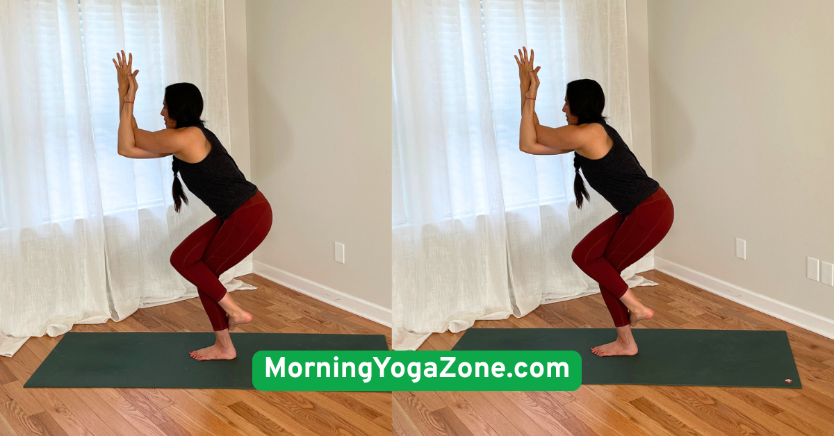 Eagle Pose (Garudasana)