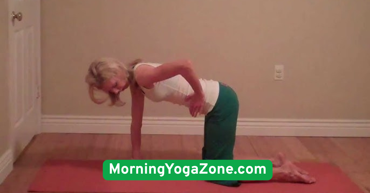 Cat Stretch with Extended Leg