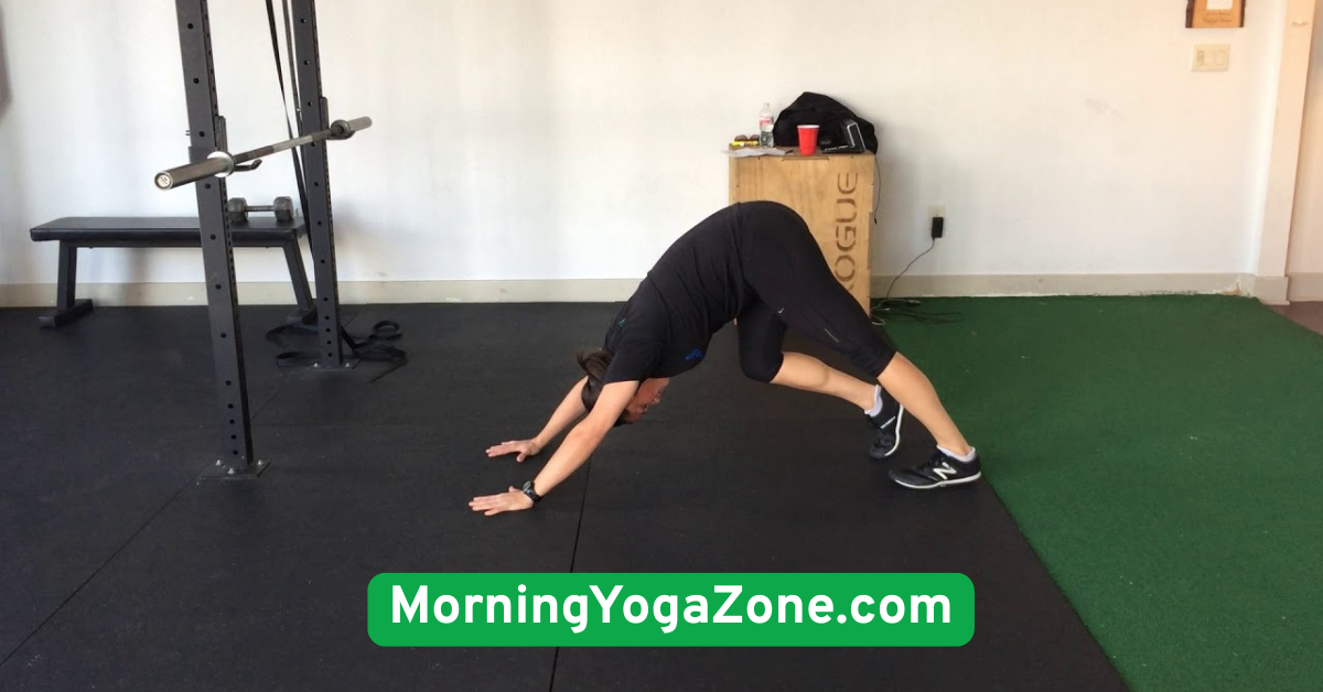 Downward Dog with Heel Pedals