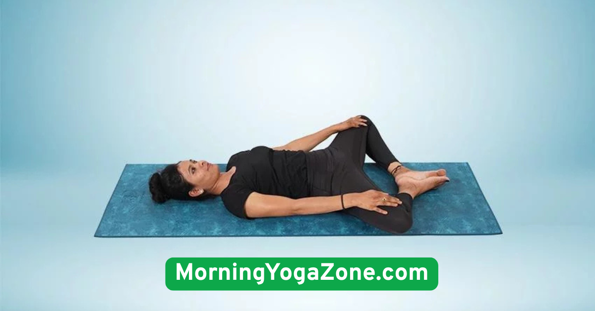 Reclining Bound Angle Pose (Supta Baddha Konasana)