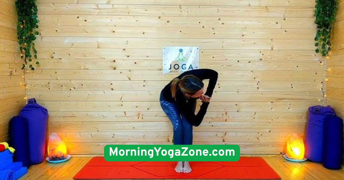 Twisting Chair Pose (Parivrtta Utkatasana)